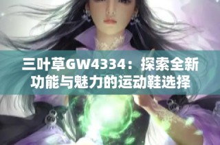 三叶草GW4334：探索全新功能与魅力的运动鞋选择