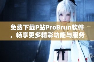 免费下载P站ProBrun软件，畅享更多精彩功能与服务