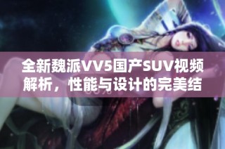 全新魏派VV5国产SUV视频解析，性能与设计的完美结合