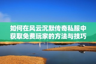 如何在风云沉默传奇私服中获取免费玩家的方法与技巧