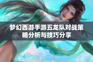 梦幻西游手游五龙队对战策略分析与技巧分享