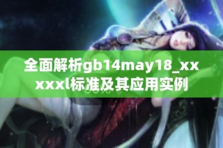 全面解析gb14may18_xxxxxl标准及其应用实例