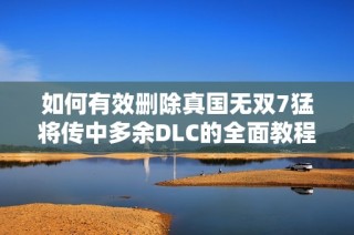 如何有效删除真国无双7猛将传中多余DLC的全面教程解析