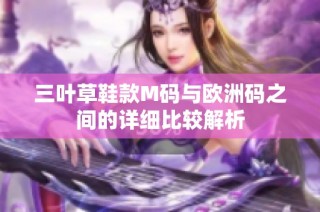 三叶草鞋款M码与欧洲码之间的详细比较解析