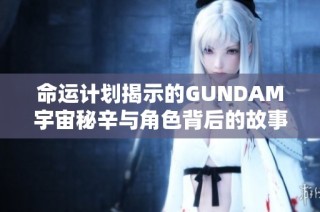 命运计划揭示的GUNDAM宇宙秘辛与角色背后的故事解读