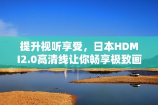 提升视听享受，日本HDMI2.0高清线让你畅享极致画质体验