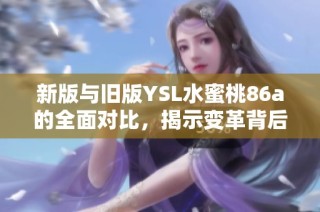 新版与旧版YSL水蜜桃86a的全面对比，揭示变革背后的秘密与魅力