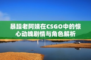 暴躁老阿姨在CSGO中的惊心动魄剧情与角色解析