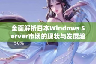 全面解析日本Windows Server市场的现状与发展趋势