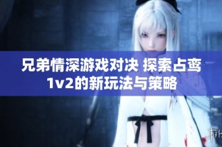 兄弟情深游戏对决 探索占鸾1v2的新玩法与策略