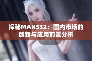 探秘MAX532：国内市场的创新与应用前景分析