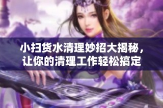 小扫货水清理妙招大揭秘，让你的清理工作轻松搞定