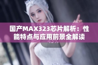 国产MAX323芯片解析：性能特点与应用前景全解读