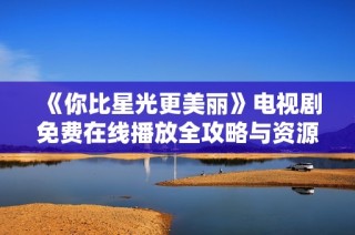 《你比星光更美丽》电视剧免费在线播放全攻略与资源分享