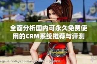 全面分析国内可永久免费使用的CRM系统推荐与评测