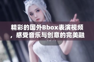 精彩的国外Bbox表演视频，感受音乐与创意的完美融合