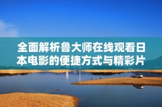 全面解析鲁大师在线观看日本电影的便捷方式与精彩片单推荐