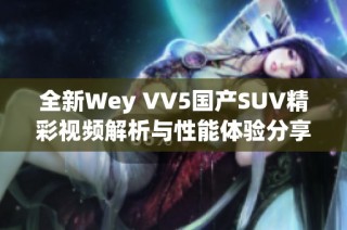 全新Wey VV5国产SUV精彩视频解析与性能体验分享