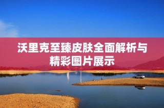 沃里克至臻皮肤全面解析与精彩图片展示