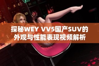 探秘WEY VV5国产SUV的外观与性能表现视频解析