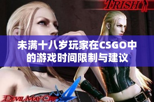 未满十八岁玩家在CSGO中的游戏时间限制与建议