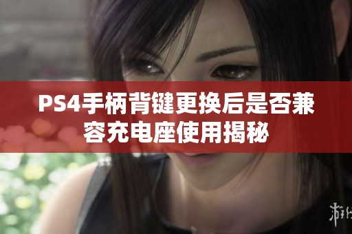 PS4手柄背键更换后是否兼容充电座使用揭秘