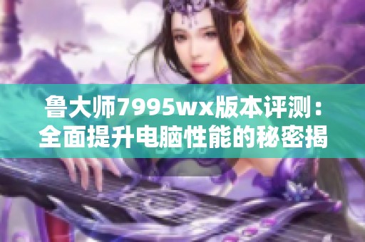 鲁大师7995wx版本评测：全面提升电脑性能的秘密揭晓