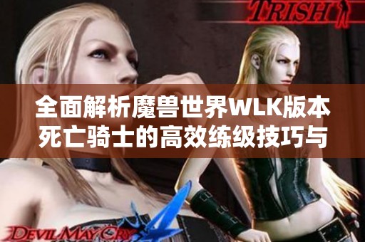 全面解析魔兽世界WLK版本死亡骑士的高效练级技巧与策略