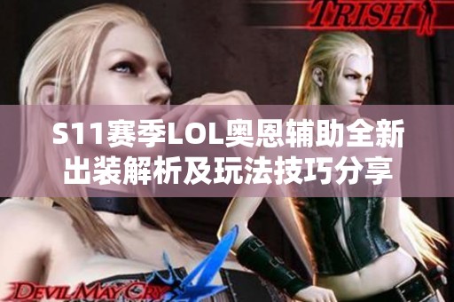 S11赛季LOL奥恩辅助全新出装解析及玩法技巧分享