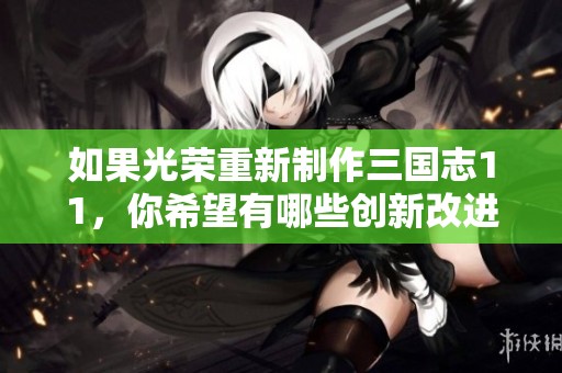 如果光荣重新制作三国志11，你希望有哪些创新改进？