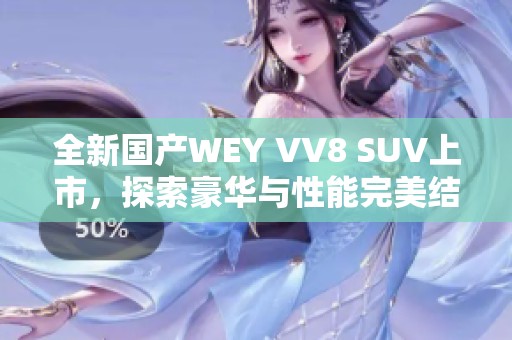 全新国产WEY VV8 SUV上市，探索豪华与性能完美结合之路