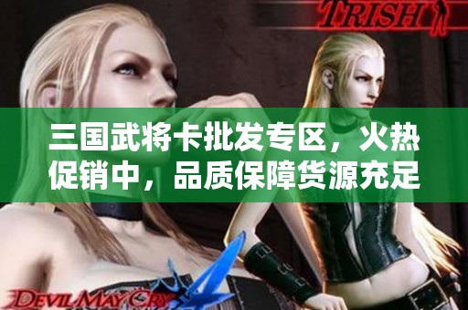 三国武将卡批发专区，火热促销中，品质保障货源充足