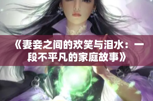 《妻妾之间的欢笑与泪水：一段不平凡的家庭故事》