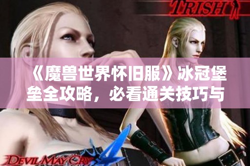 《魔兽世界怀旧服》冰冠堡垒全攻略，必看通关技巧与任务解析