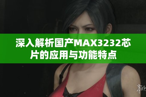 深入解析国产MAX3232芯片的应用与功能特点