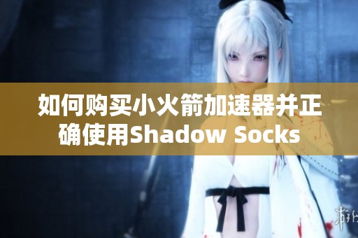 如何购买小火箭加速器并正确使用Shadow Socks