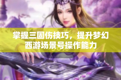 掌握三固伤技巧，提升梦幻西游场景号操作能力