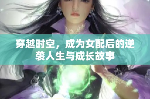 穿越时空，成为女配后的逆袭人生与成长故事