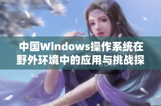 中国Windows操作系统在野外环境中的应用与挑战探索