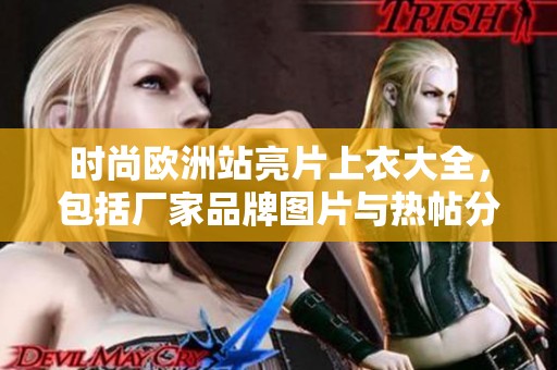 时尚欧洲站亮片上衣大全，包括厂家品牌图片与热帖分享，尽显魅力与个性