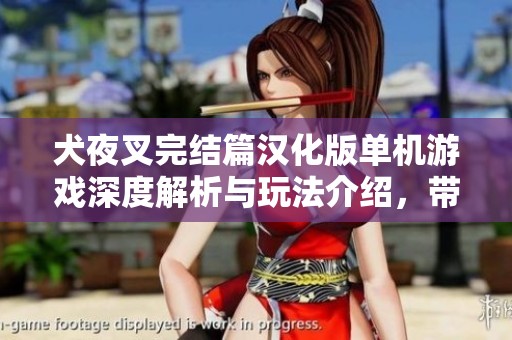 犬夜叉完结篇汉化版单机游戏深度解析与玩法介绍，带你领略经典冒险魅力
