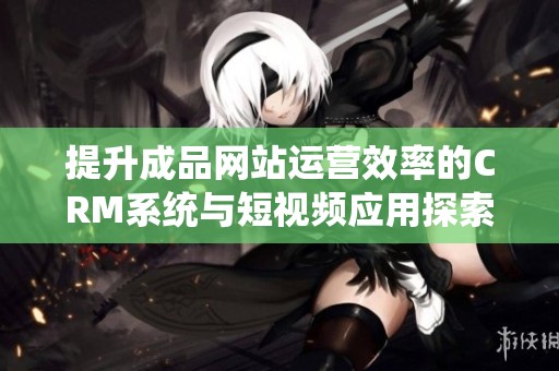 提升成品网站运营效率的CRM系统与短视频应用探索