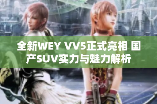 全新WEY VV5正式亮相 国产SUV实力与魅力解析