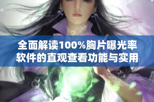 全面解读100%胸片曝光率软件的直观查看功能与实用性