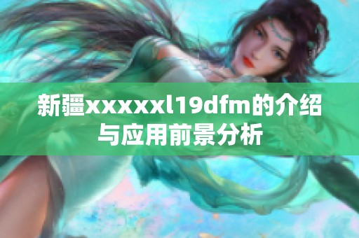 新疆xxxxxl19dfm的介绍与应用前景分析