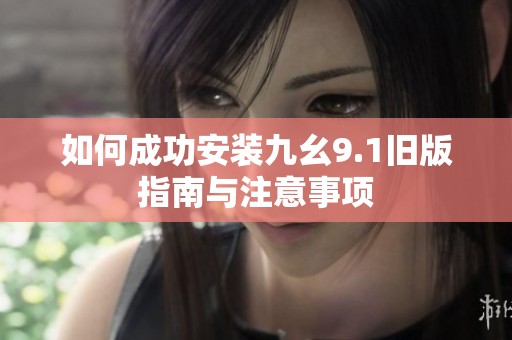 如何成功安装九幺9.1旧版指南与注意事项