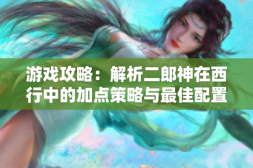 游戏攻略：解析二郎神在西行中的加点策略与最佳配置技巧