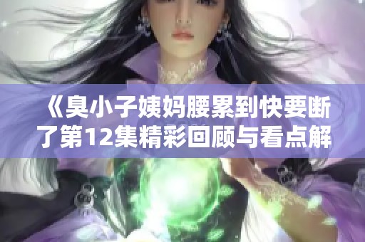 《臭小子姨妈腰累到快要断了第12集精彩回顾与看点解析》