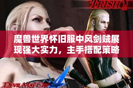 魔兽世界怀旧服中风剑贼展现强大实力，主手搭配策略成全场第一